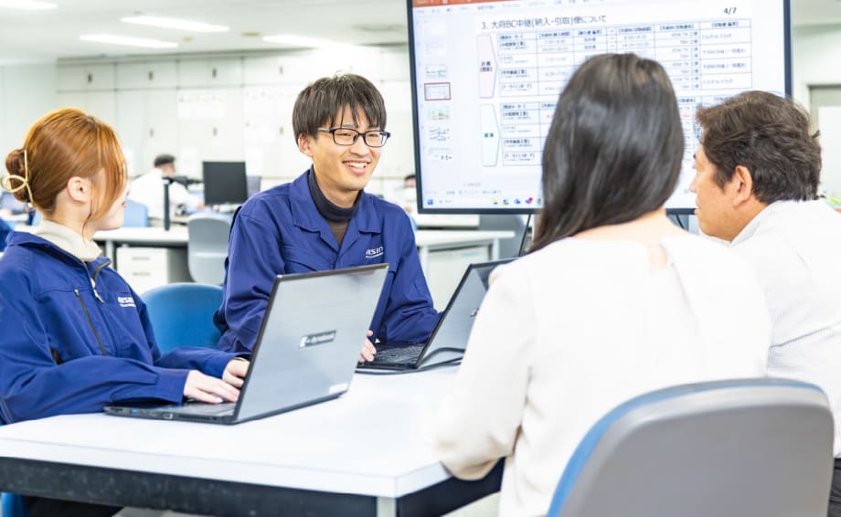 生産管理の仕事風景