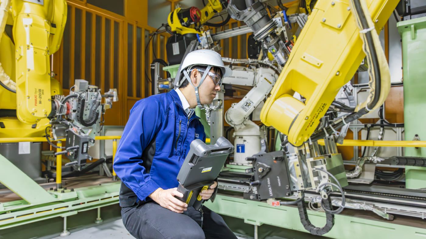 溶接治具レス化プロジェクト